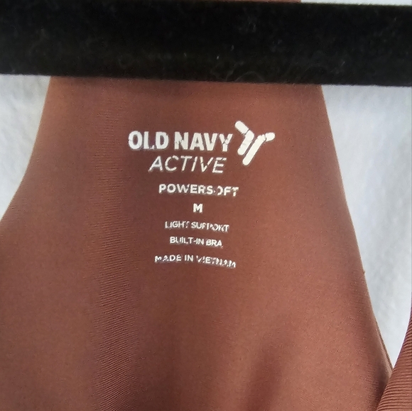 Brown Old Navy Size Medium Workout Tank - Picture 3 of 8